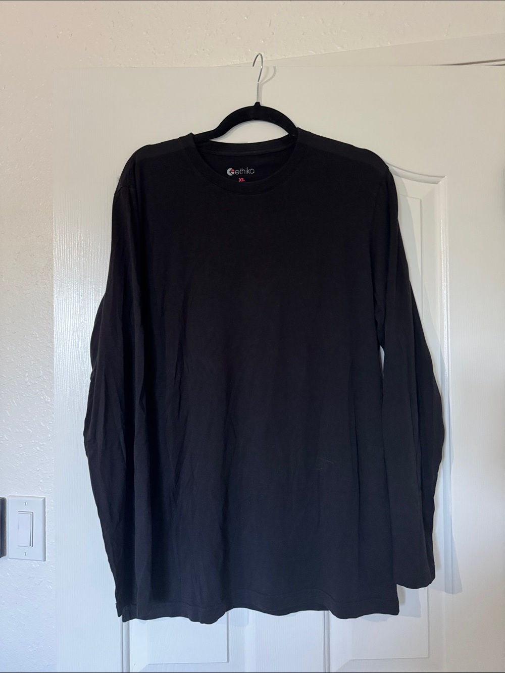 ethika Black Long Sleeve Slim fit